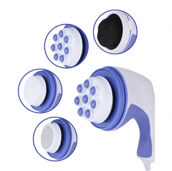 Dispozitiv de Masaj Premium Relax & Tone cu 4 Capete – Experiență Luxoasă de Relaxare